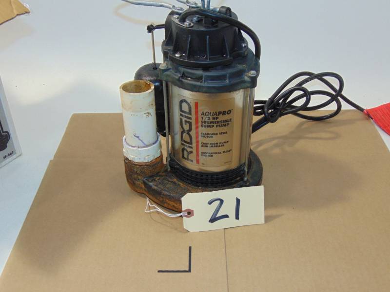 RIDGID Sump Pump