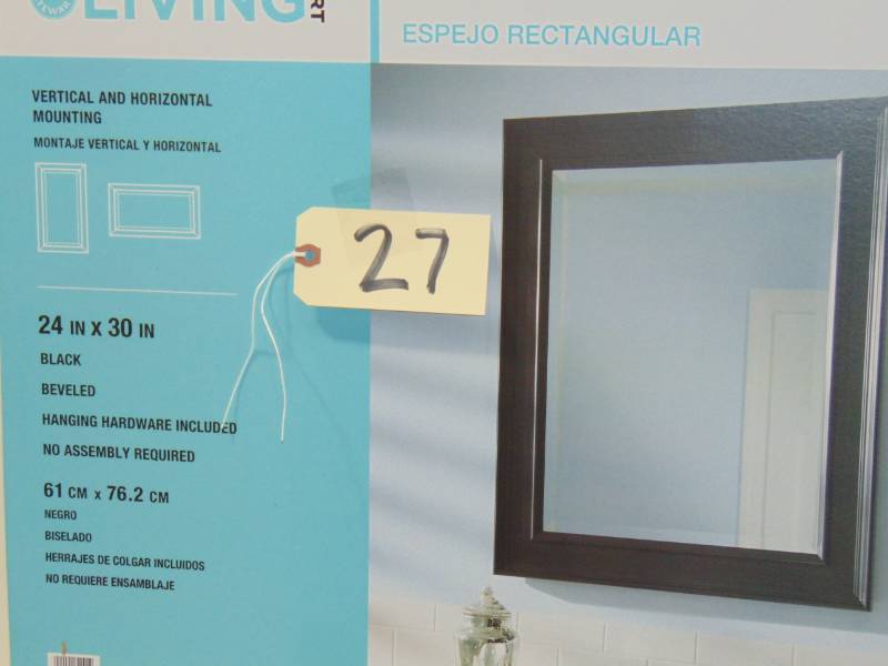 2 Framed Mirrors