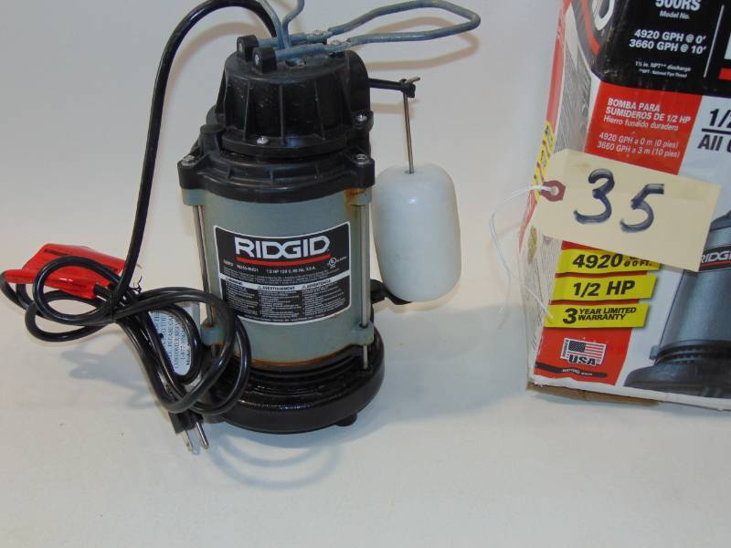 RIDGID 12 HP Pump