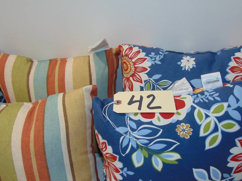 6 Throw Pillows