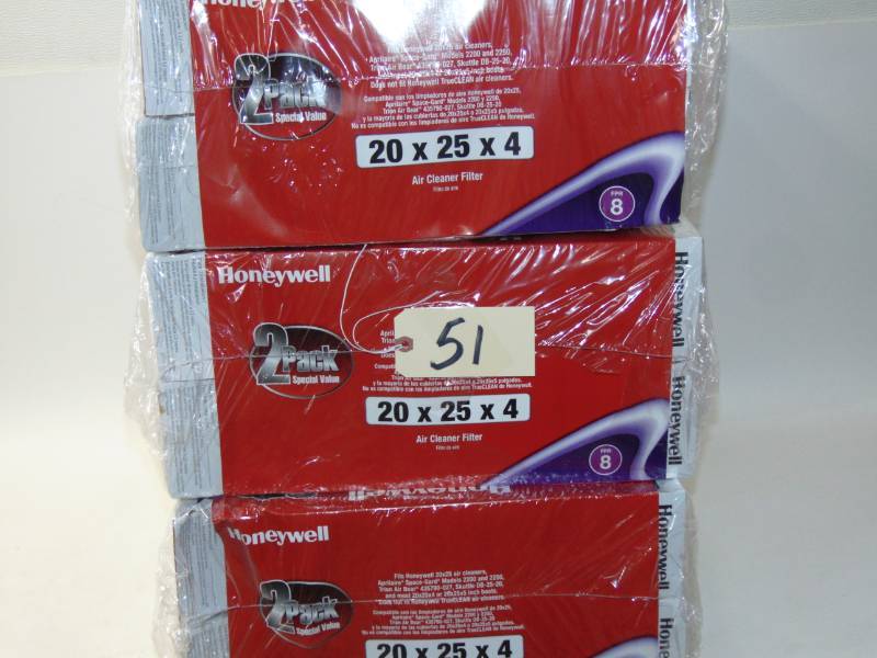 20 in. x 25 in. x 4.375 in. Pleated Air Cleaner  Filters