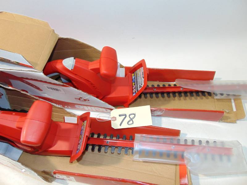 2  Electric Corded Hedge Trimmers