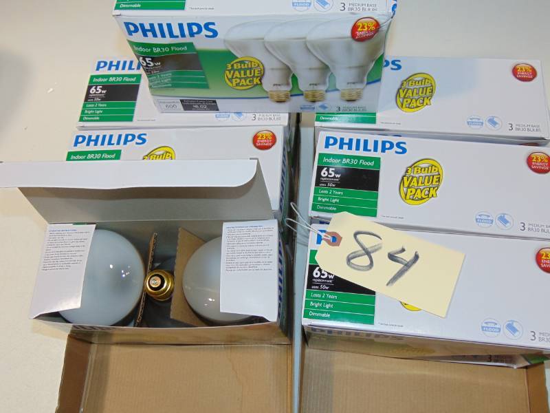 7 (3-Packs)Philips 50-Watt Equivalent Halogen BR30 Dimmable