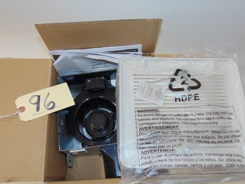 Humidity Sensing Bath Fan