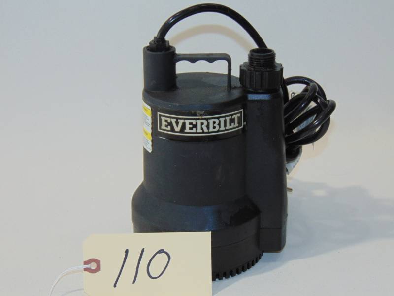 Everbilt 16 HP Plastic Submersible Utility Pump