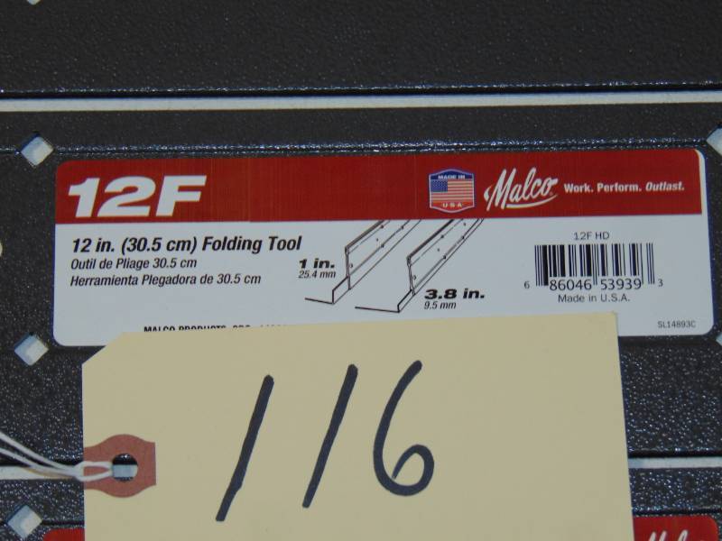 5 Malco 12 in. Folding Tools