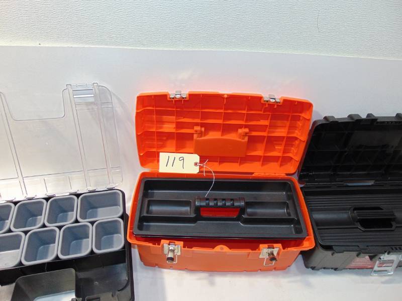 3 Mixed Toolbox organizers