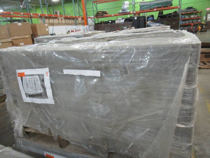 lot 10 image: Belgard Cascade Grey Concrete Modular Pavers - approx 240 pieces per pallet Model 5904859206001