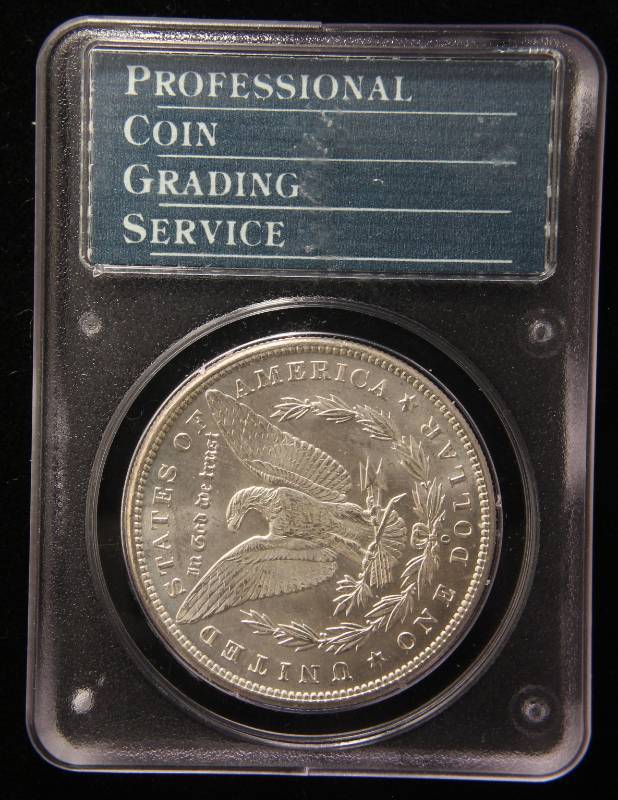 1898-O MORGAN SILVER DOLLAR MS62 PCGS 1ST GENERATION RATTLER HOLDER