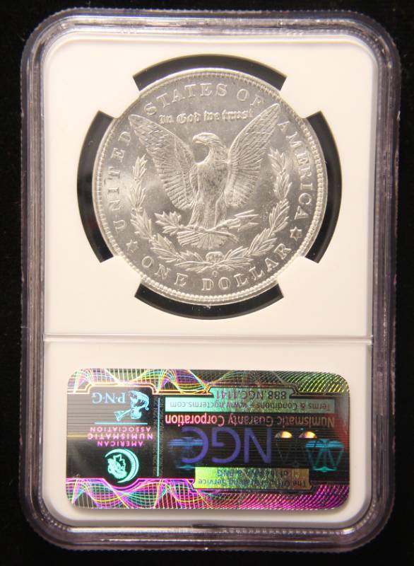 1904-O MORGAN SILVER DOLLAR MS63 NGC