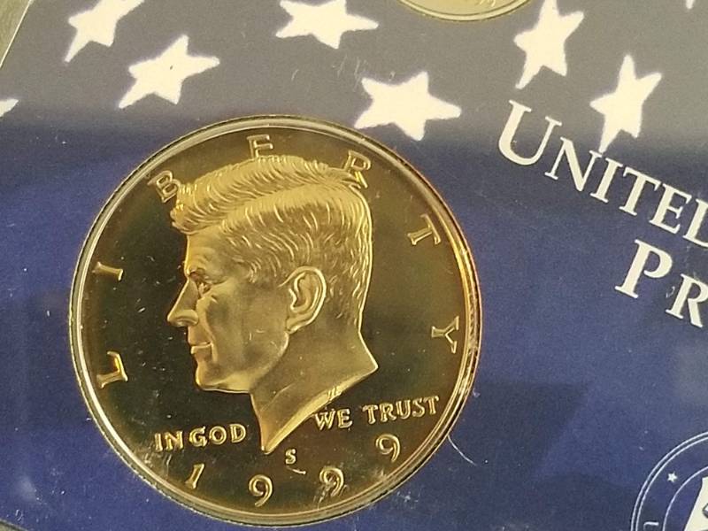 1999 US PROOF SET ORIGINAL BOX AS ISSUED