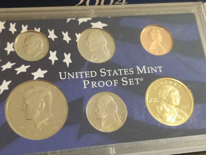 2004 US PROOF SET ORIGINAL BOX AS ISSUED