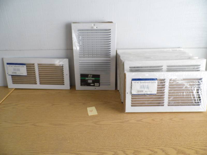 lot 41 image: Assorted Grills  Vent Covers