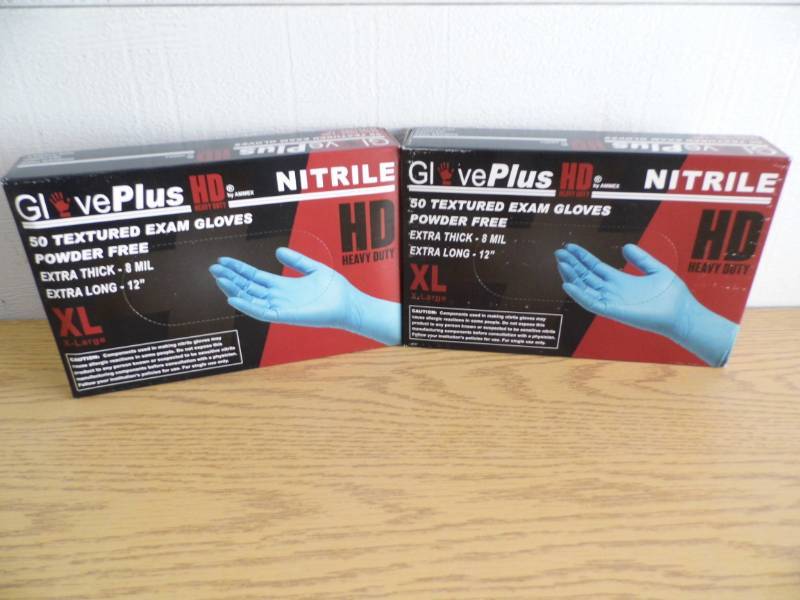 lot 82 image: Lot of 2 Boxes Glove Plus Gloves