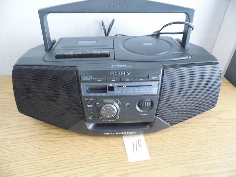 lot 110 image: Sony Radio  Cassette