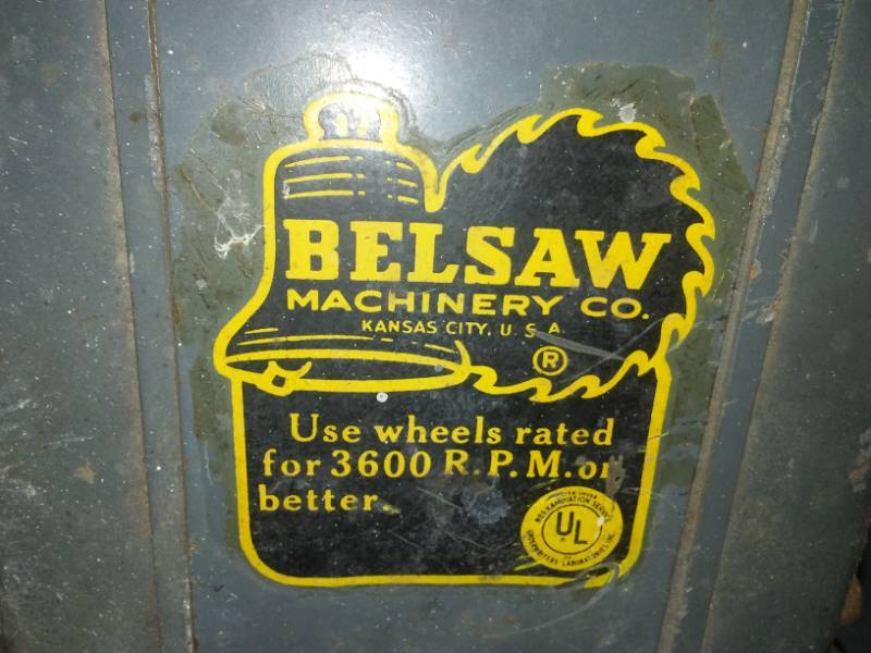 lot 79 image: Belsaw Delco Machinery electric bench grinder