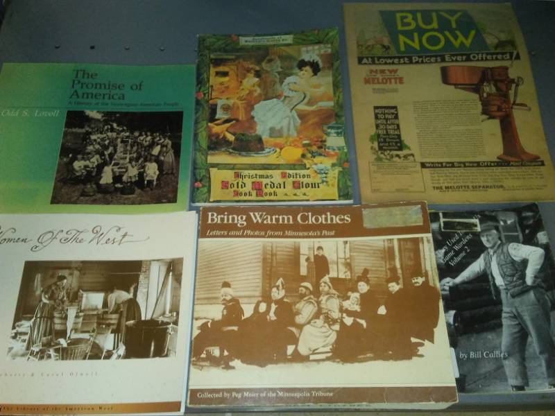 lot 80 image: Five books and advertising page
