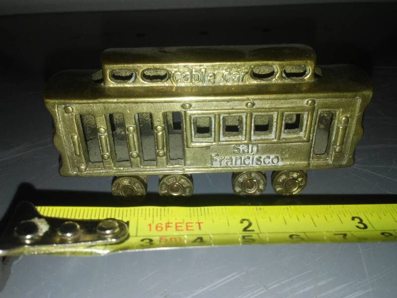 lot 112 image: San Francisco trolley car,