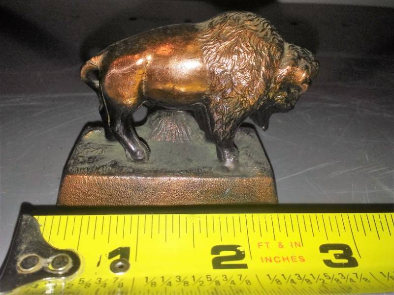 lot 145 image: Copper bison - South Dakota.