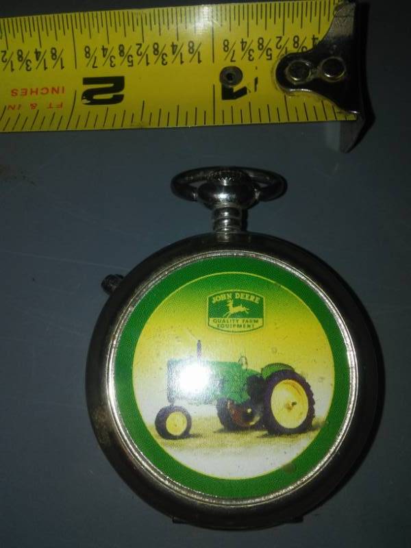 lot 176 image: John Deere pocket watch vintage.