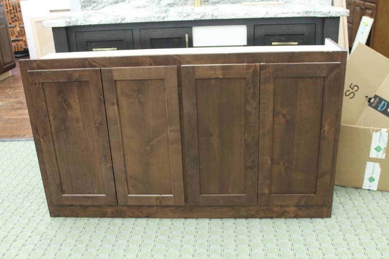 Knotty Alder Wall Cabinet