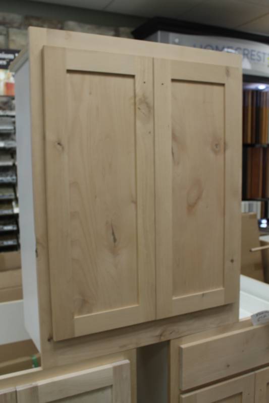 Knotty Alder Upper Cabinet