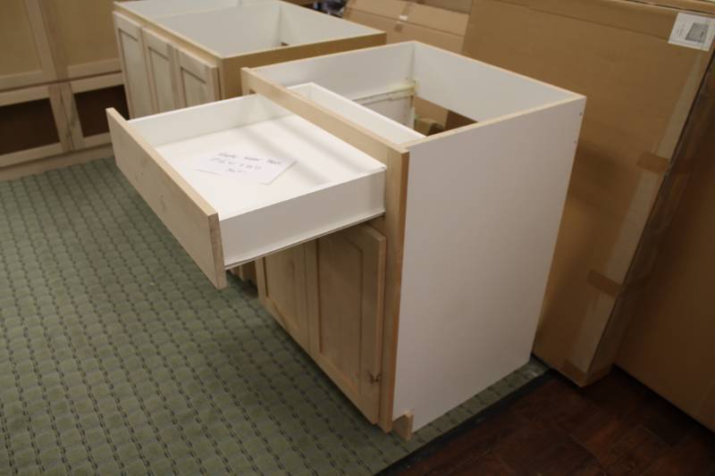 Knotty Alder Base Cabinet