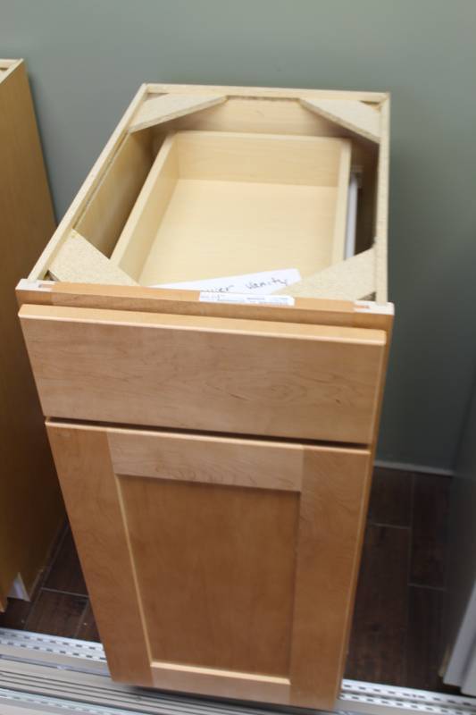 Birch Base Vanity 3 Drawers