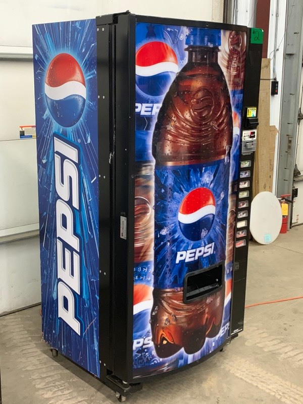9-Selection Bottled-Beverage Vending Machine