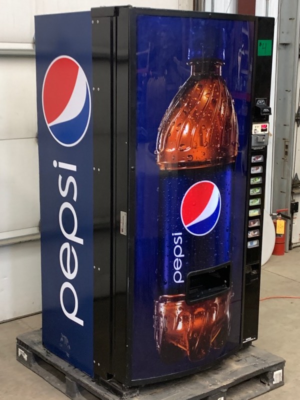 9-Selection Bottled-Beverage Vending Machine