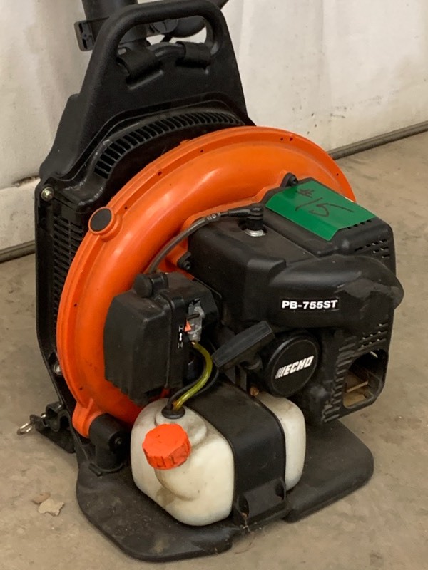 lot 15 image: Echo PB-755ST Backpack Blower