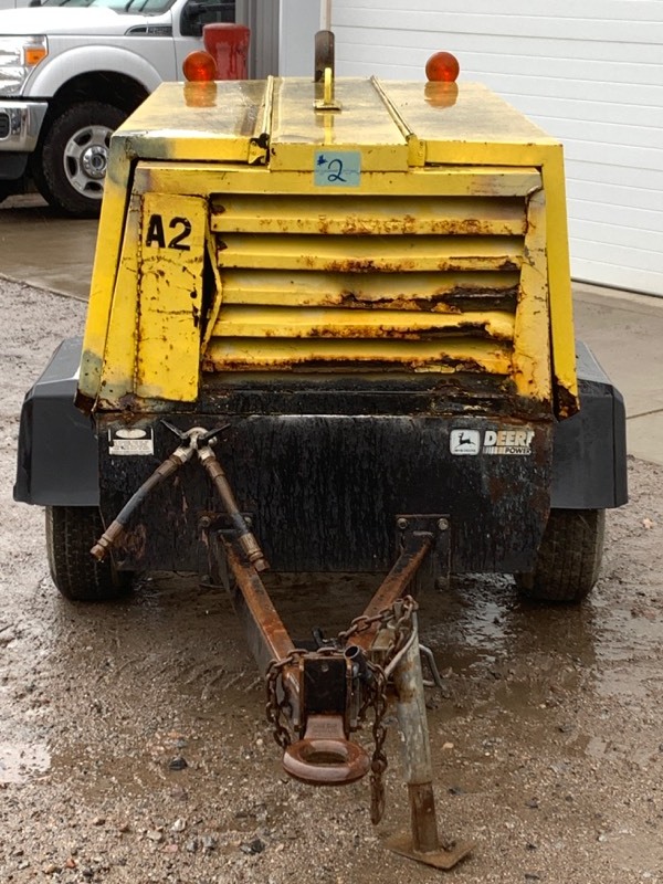 lot 2 image: Atlas-Copco Towable Air Compressor