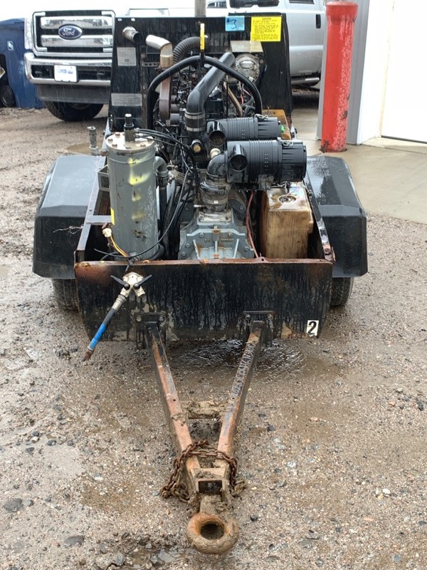 lot 3 image: Atlas-Copco Towable Air Compressor