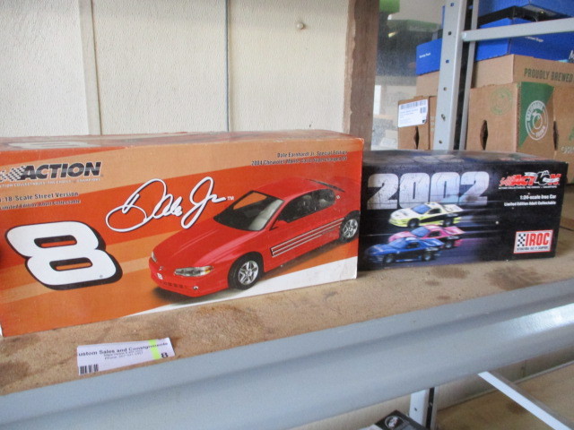 lot 8 image: Dale Jr Die Cast Cars