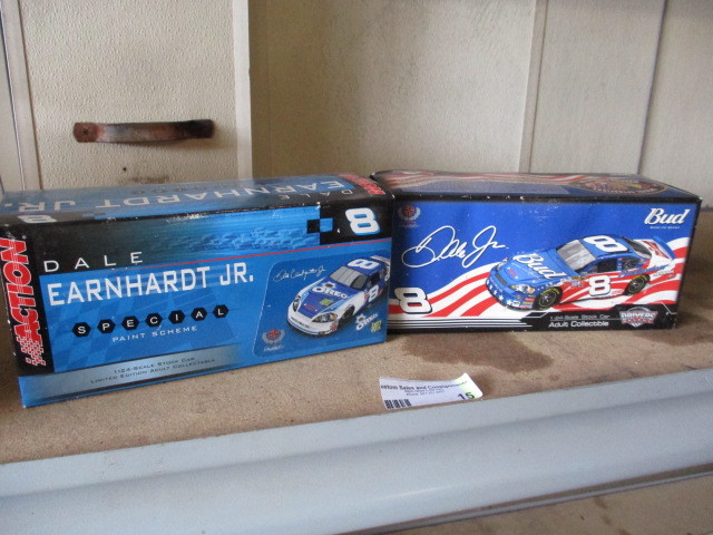 lot 15 image: Dale Jr Die Cast Cars