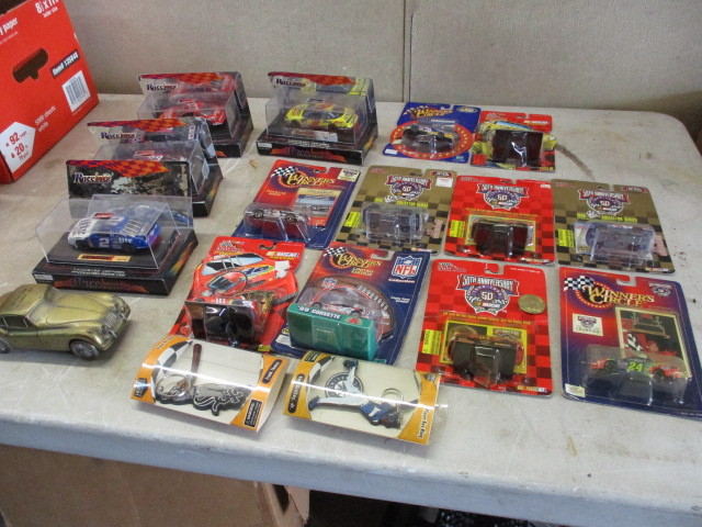 lot 56 image: Collectible Race Cars