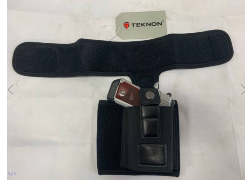 lot 69 image: Brand New Teknon Concealed Carry Gun Ankle Holster