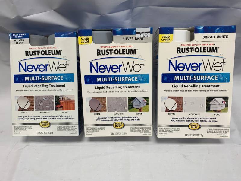 lot 3 image: Lot of 3 NeverWet Water Repellent