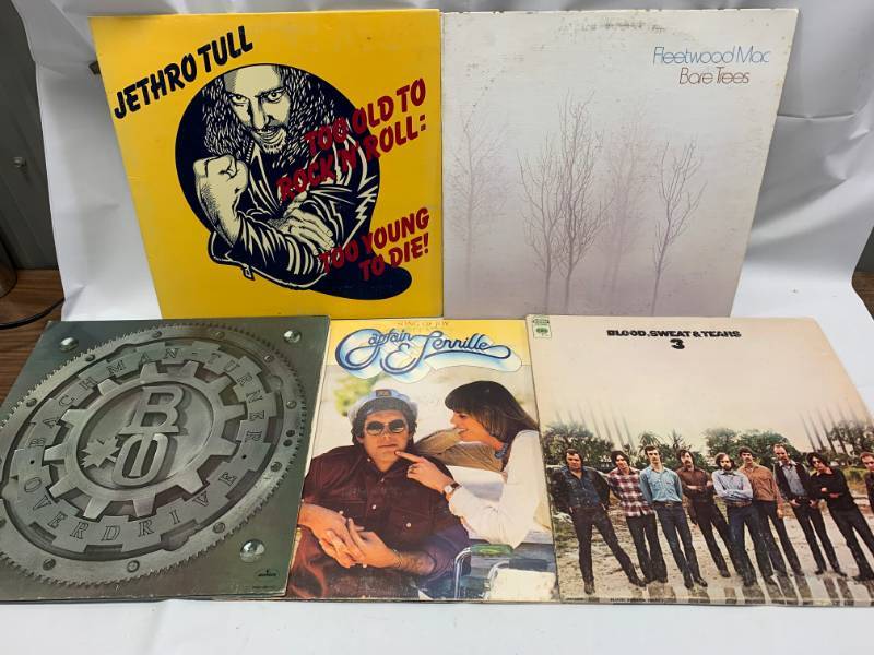 lot 5 image: Lot of 5 Record Albums