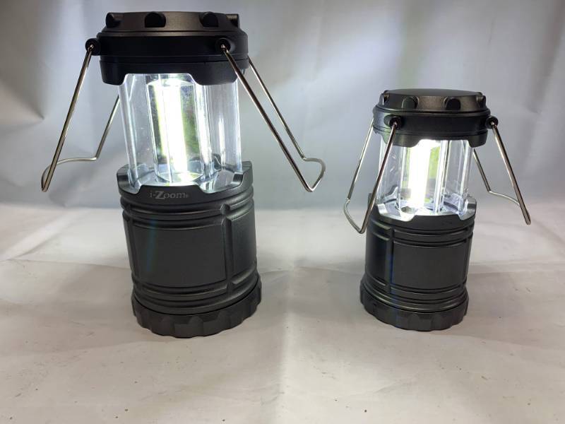 lot 30 image: Lot of 2 Collapsible LED Lanterns