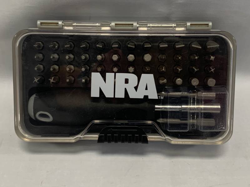 lot 36 image: National Rifle Association NRA 51pc Gunsmith Screwdriver Set