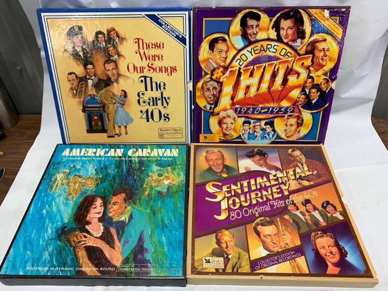 lot 44 image: Lot of 28 Record Albums