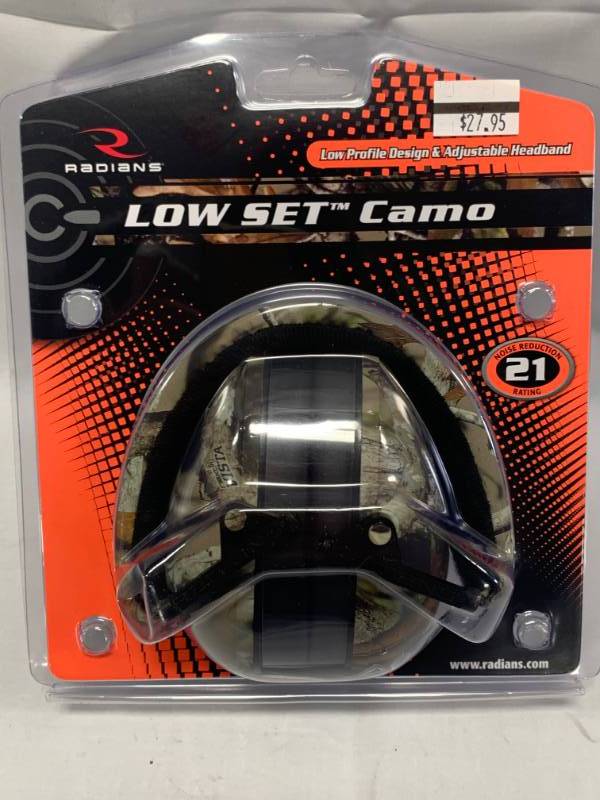 lot 49 image: Radian Camo Hunting Shooting Headphones New
