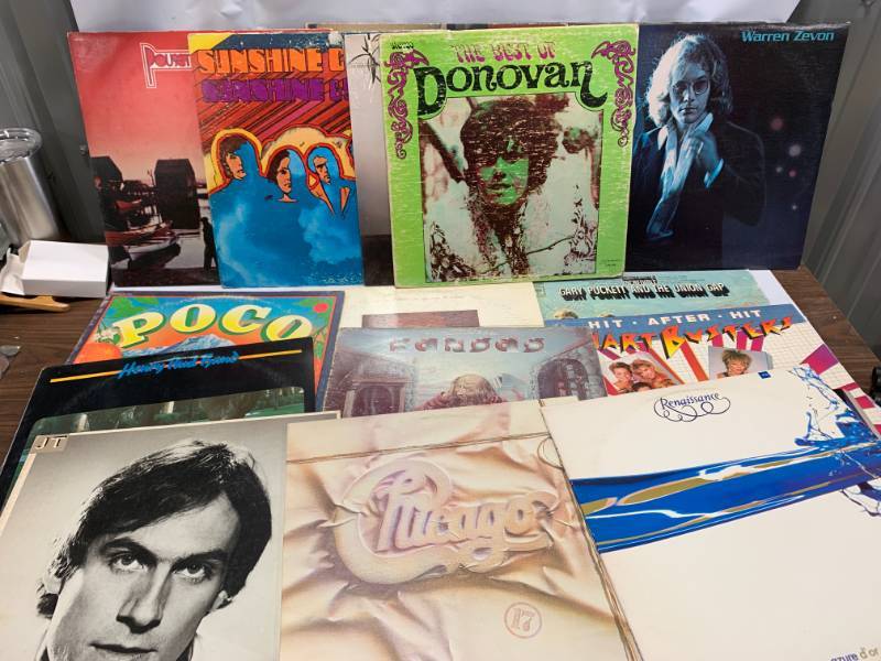 lot 67 image: Lot of 15 Vintage Record Albums
