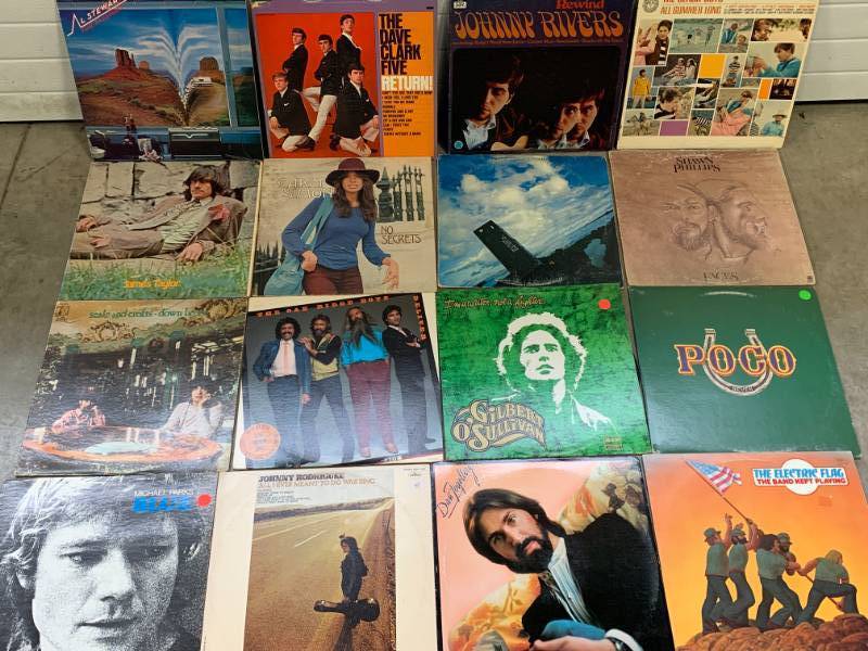 lot 97 image: Lot of 16 Record Albums