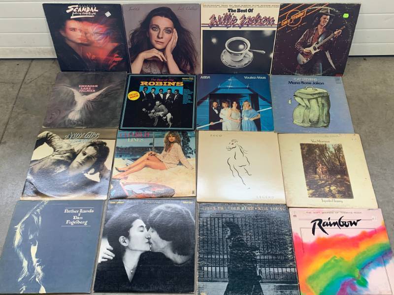 lot 116 image: Lot of 16 Record Albums