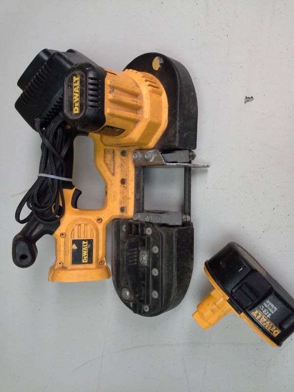 lot 749 image: DeWalt DCS370 18V Cordless Band Saw with Battery, Charger