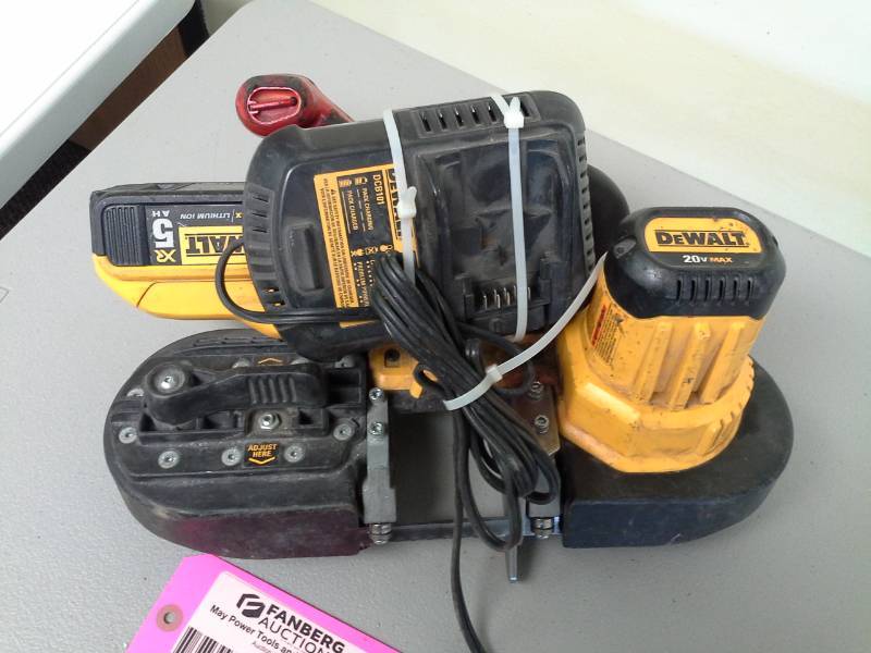 lot 781 image: DeWalt DCS371 20V Cordless Band Saw with Battery, Charger