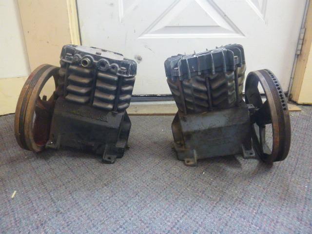 lot 76 image: 2 Air Compressor Pumps