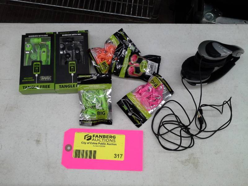 lot 317 image: Ear Buds with Microphones